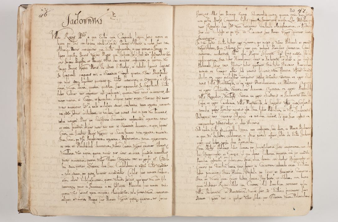 Zdjęcie nr 36 dla obiektu archiwalnego: Acta visitationis per me Alexandrum Mathiam Rudzki Commissarium ad hoc nunus in dusbus decanatibus Lipnicensis et Voynicensis 