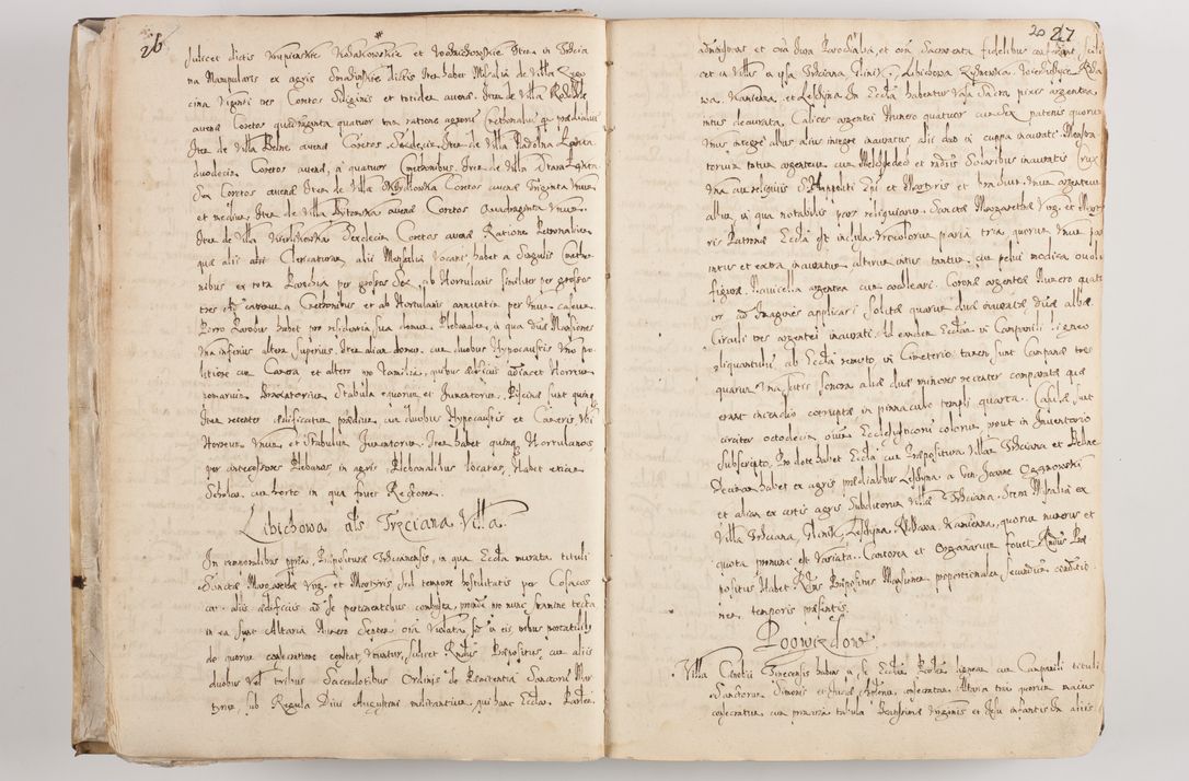 Zdjęcie nr 26 dla obiektu archiwalnego: Acta visitationis per me Alexandrum Mathiam Rudzki Commissarium ad hoc nunus in dusbus decanatibus Lipnicensis et Voynicensis 