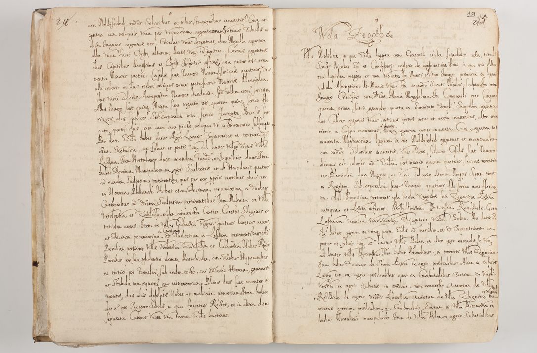 Zdjęcie nr 25 dla obiektu archiwalnego: Acta visitationis per me Alexandrum Mathiam Rudzki Commissarium ad hoc nunus in dusbus decanatibus Lipnicensis et Voynicensis 