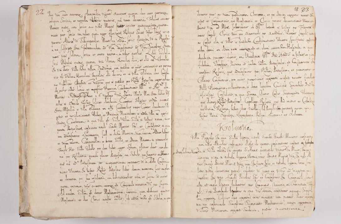 Zdjęcie nr 24 dla obiektu archiwalnego: Acta visitationis per me Alexandrum Mathiam Rudzki Commissarium ad hoc nunus in dusbus decanatibus Lipnicensis et Voynicensis 