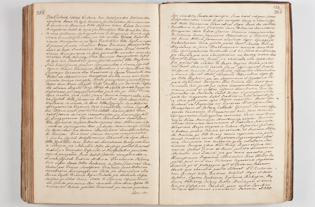 Zdjęcie nr 195 dla obiektu archiwalnego: Acta visitationis decanatus Proszoviensis et Vitoviensis vigore instrumenti delegationis a R. D. Andrea Stanislao Kostka in Załuskie Załuski, episcopo Cracoviensi, duce Severiae - emanati in persona R. D. Mathiae Josephi a Łubna Łubiński, canonici cathedralis et consistorii generalis Cracoviensis iudicis surrogati, praepositi Ressoviensis a. D. 1747 factae