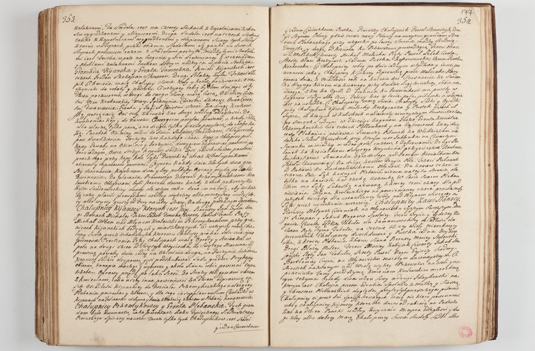 Zdjęcie nr 190 dla obiektu archiwalnego: Acta visitationis decanatus Proszoviensis et Vitoviensis vigore instrumenti delegationis a R. D. Andrea Stanislao Kostka in Załuskie Załuski, episcopo Cracoviensi, duce Severiae - emanati in persona R. D. Mathiae Josephi a Łubna Łubiński, canonici cathedralis et consistorii generalis Cracoviensis iudicis surrogati, praepositi Ressoviensis a. D. 1747 factae