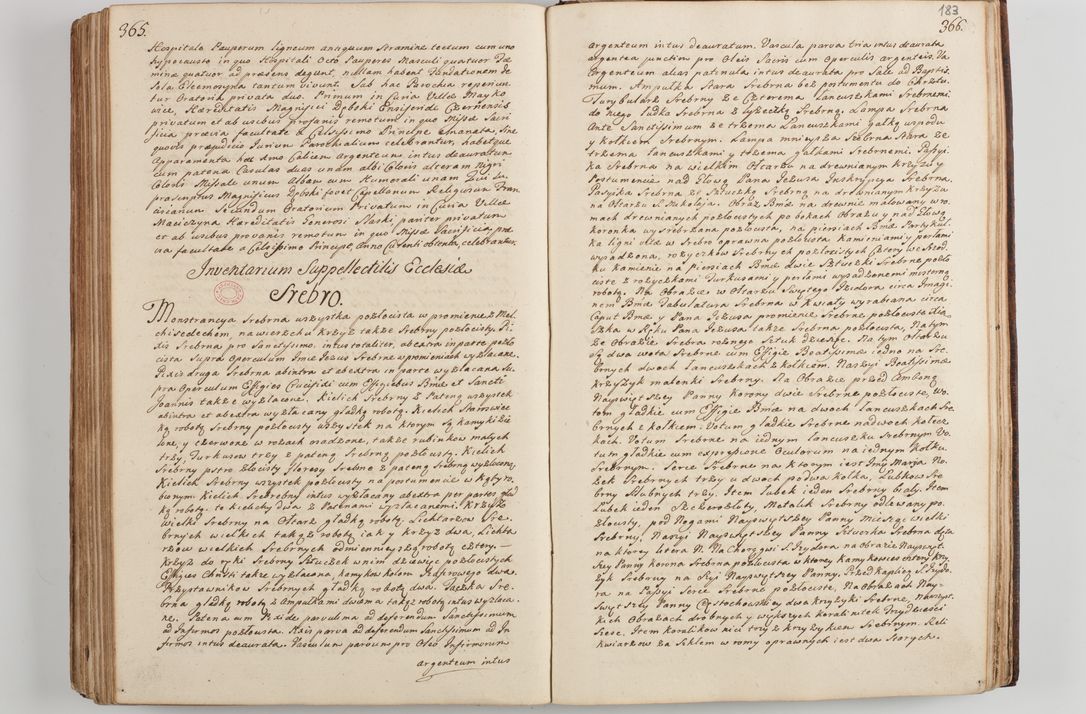 Zdjęcie nr 196 dla obiektu archiwalnego: Acta visitationis decanatus Proszoviensis et Vitoviensis vigore instrumenti delegationis a R. D. Andrea Stanislao Kostka in Załuskie Załuski, episcopo Cracoviensi, duce Severiae - emanati in persona R. D. Mathiae Josephi a Łubna Łubiński, canonici cathedralis et consistorii generalis Cracoviensis iudicis surrogati, praepositi Ressoviensis a. D. 1747 factae