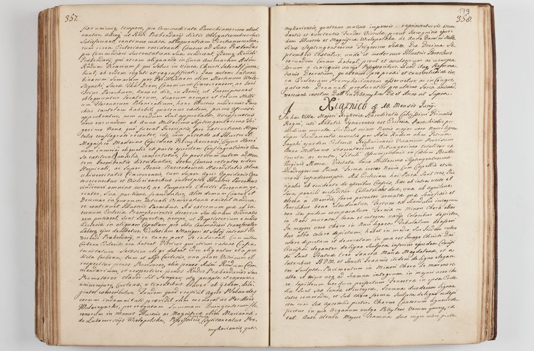 Zdjęcie nr 192 dla obiektu archiwalnego: Acta visitationis decanatus Proszoviensis et Vitoviensis vigore instrumenti delegationis a R. D. Andrea Stanislao Kostka in Załuskie Załuski, episcopo Cracoviensi, duce Severiae - emanati in persona R. D. Mathiae Josephi a Łubna Łubiński, canonici cathedralis et consistorii generalis Cracoviensis iudicis surrogati, praepositi Ressoviensis a. D. 1747 factae