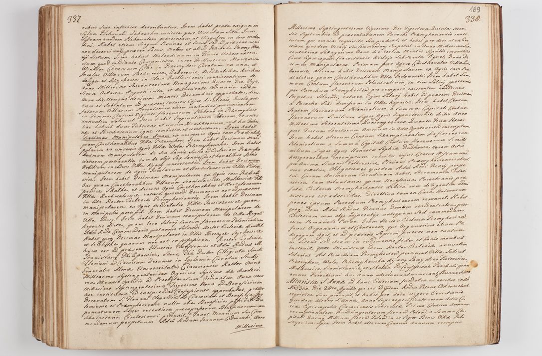 Zdjęcie nr 181 dla obiektu archiwalnego: Acta visitationis decanatus Proszoviensis et Vitoviensis vigore instrumenti delegationis a R. D. Andrea Stanislao Kostka in Załuskie Załuski, episcopo Cracoviensi, duce Severiae - emanati in persona R. D. Mathiae Josephi a Łubna Łubiński, canonici cathedralis et consistorii generalis Cracoviensis iudicis surrogati, praepositi Ressoviensis a. D. 1747 factae