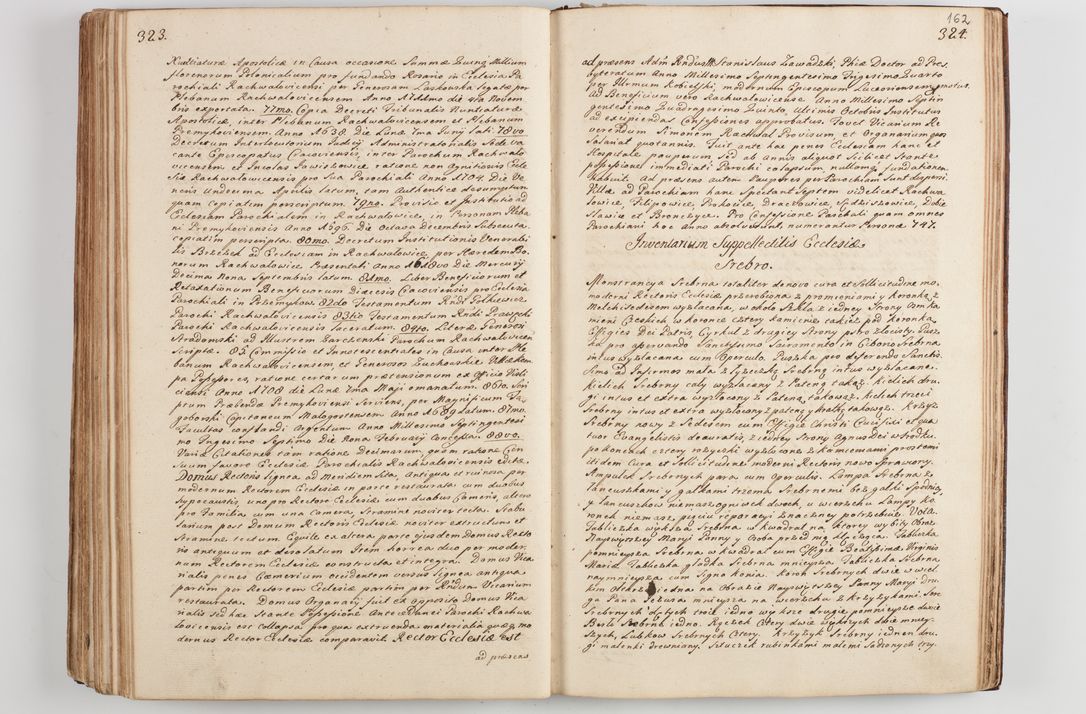 Zdjęcie nr 174 dla obiektu archiwalnego: Acta visitationis decanatus Proszoviensis et Vitoviensis vigore instrumenti delegationis a R. D. Andrea Stanislao Kostka in Załuskie Załuski, episcopo Cracoviensi, duce Severiae - emanati in persona R. D. Mathiae Josephi a Łubna Łubiński, canonici cathedralis et consistorii generalis Cracoviensis iudicis surrogati, praepositi Ressoviensis a. D. 1747 factae