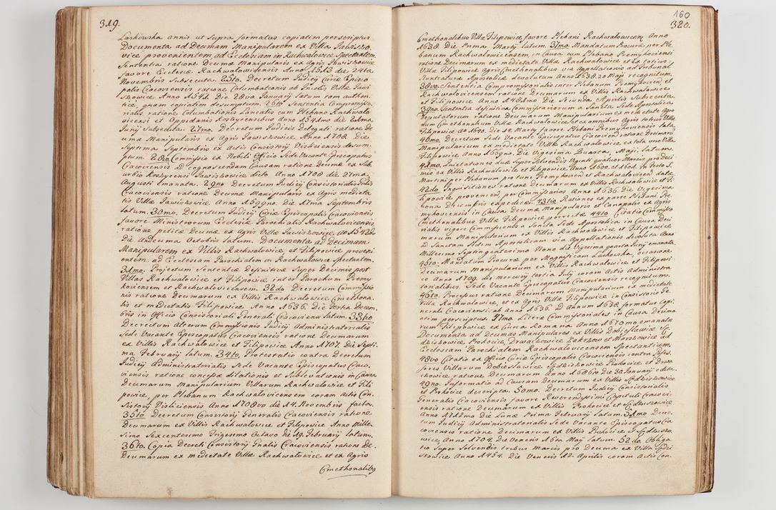 Zdjęcie nr 172 dla obiektu archiwalnego: Acta visitationis decanatus Proszoviensis et Vitoviensis vigore instrumenti delegationis a R. D. Andrea Stanislao Kostka in Załuskie Załuski, episcopo Cracoviensi, duce Severiae - emanati in persona R. D. Mathiae Josephi a Łubna Łubiński, canonici cathedralis et consistorii generalis Cracoviensis iudicis surrogati, praepositi Ressoviensis a. D. 1747 factae