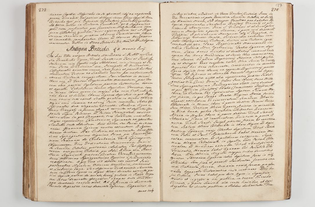 Zdjęcie nr 147 dla obiektu archiwalnego: Acta visitationis decanatus Proszoviensis et Vitoviensis vigore instrumenti delegationis a R. D. Andrea Stanislao Kostka in Załuskie Załuski, episcopo Cracoviensi, duce Severiae - emanati in persona R. D. Mathiae Josephi a Łubna Łubiński, canonici cathedralis et consistorii generalis Cracoviensis iudicis surrogati, praepositi Ressoviensis a. D. 1747 factae