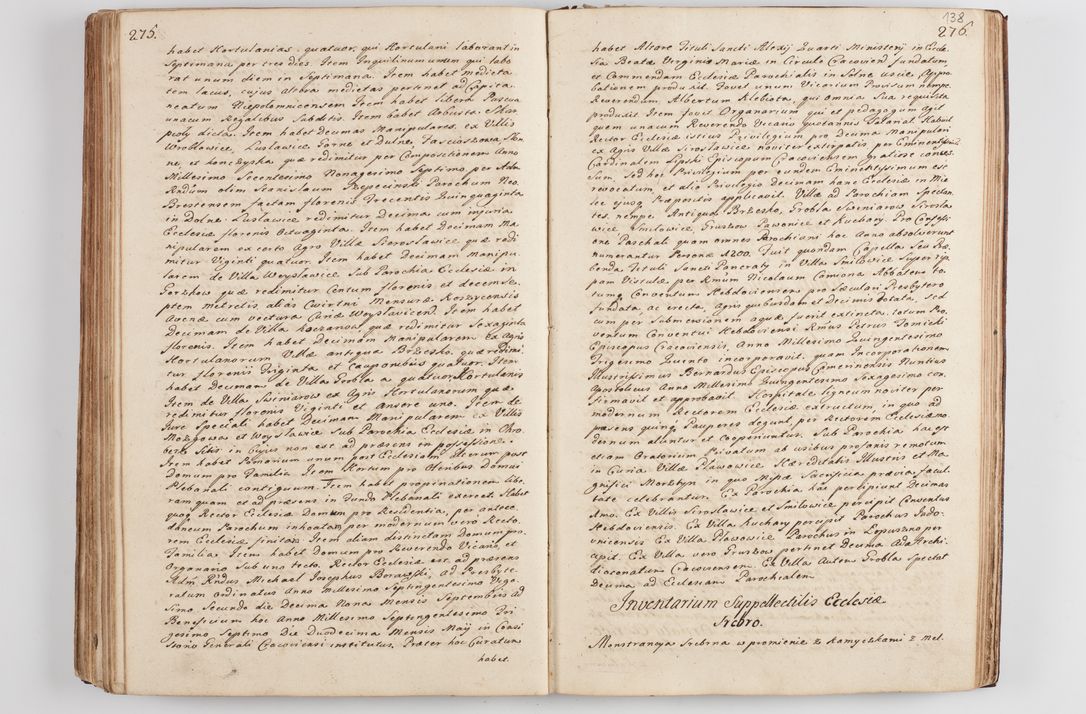 Zdjęcie nr 148 dla obiektu archiwalnego: Acta visitationis decanatus Proszoviensis et Vitoviensis vigore instrumenti delegationis a R. D. Andrea Stanislao Kostka in Załuskie Załuski, episcopo Cracoviensi, duce Severiae - emanati in persona R. D. Mathiae Josephi a Łubna Łubiński, canonici cathedralis et consistorii generalis Cracoviensis iudicis surrogati, praepositi Ressoviensis a. D. 1747 factae