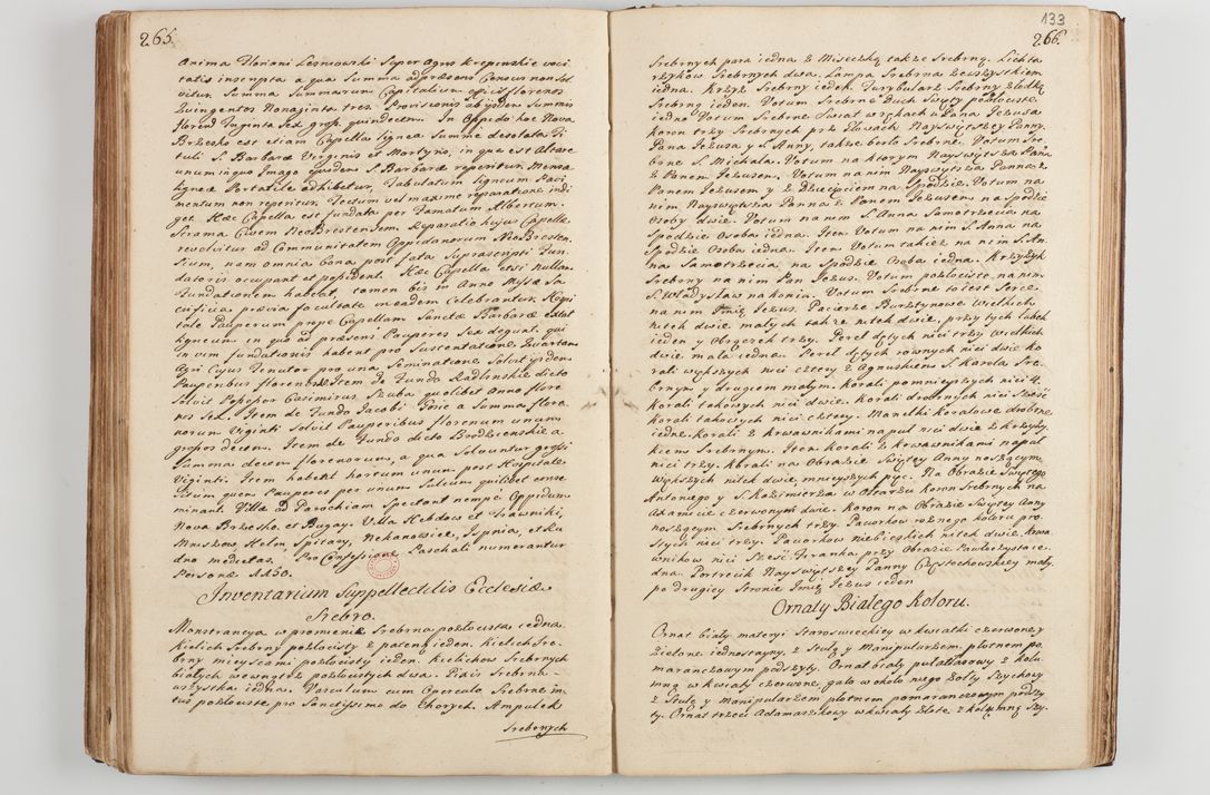 Zdjęcie nr 143 dla obiektu archiwalnego: Acta visitationis decanatus Proszoviensis et Vitoviensis vigore instrumenti delegationis a R. D. Andrea Stanislao Kostka in Załuskie Załuski, episcopo Cracoviensi, duce Severiae - emanati in persona R. D. Mathiae Josephi a Łubna Łubiński, canonici cathedralis et consistorii generalis Cracoviensis iudicis surrogati, praepositi Ressoviensis a. D. 1747 factae