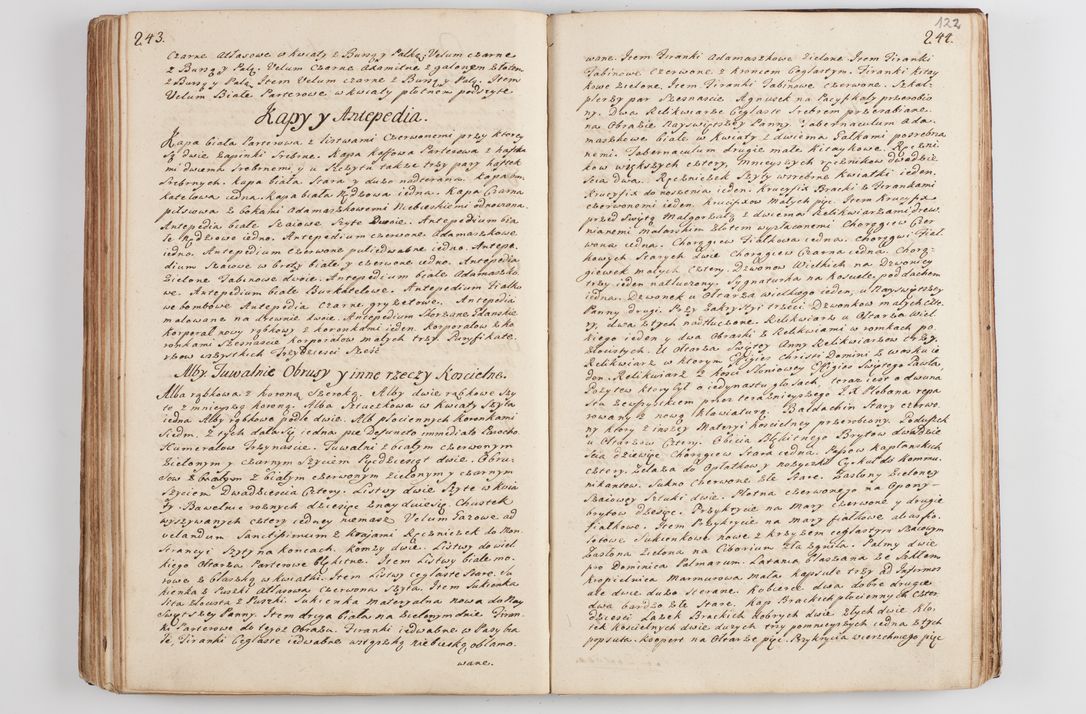 Zdjęcie nr 132 dla obiektu archiwalnego: Acta visitationis decanatus Proszoviensis et Vitoviensis vigore instrumenti delegationis a R. D. Andrea Stanislao Kostka in Załuskie Załuski, episcopo Cracoviensi, duce Severiae - emanati in persona R. D. Mathiae Josephi a Łubna Łubiński, canonici cathedralis et consistorii generalis Cracoviensis iudicis surrogati, praepositi Ressoviensis a. D. 1747 factae