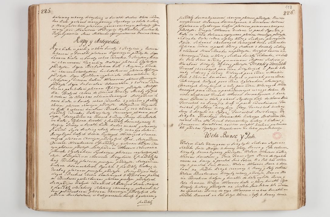 Zdjęcie nr 122 dla obiektu archiwalnego: Acta visitationis decanatus Proszoviensis et Vitoviensis vigore instrumenti delegationis a R. D. Andrea Stanislao Kostka in Załuskie Załuski, episcopo Cracoviensi, duce Severiae - emanati in persona R. D. Mathiae Josephi a Łubna Łubiński, canonici cathedralis et consistorii generalis Cracoviensis iudicis surrogati, praepositi Ressoviensis a. D. 1747 factae