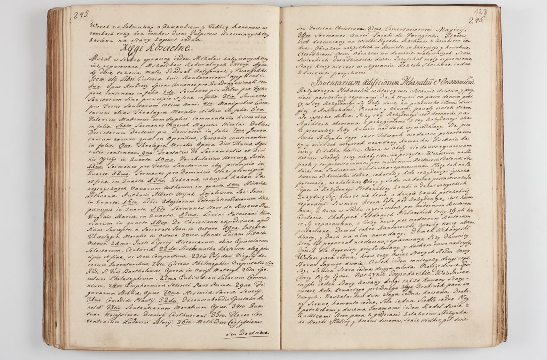 Zdjęcie nr 133 dla obiektu archiwalnego: Acta visitationis decanatus Proszoviensis et Vitoviensis vigore instrumenti delegationis a R. D. Andrea Stanislao Kostka in Załuskie Załuski, episcopo Cracoviensi, duce Severiae - emanati in persona R. D. Mathiae Josephi a Łubna Łubiński, canonici cathedralis et consistorii generalis Cracoviensis iudicis surrogati, praepositi Ressoviensis a. D. 1747 factae