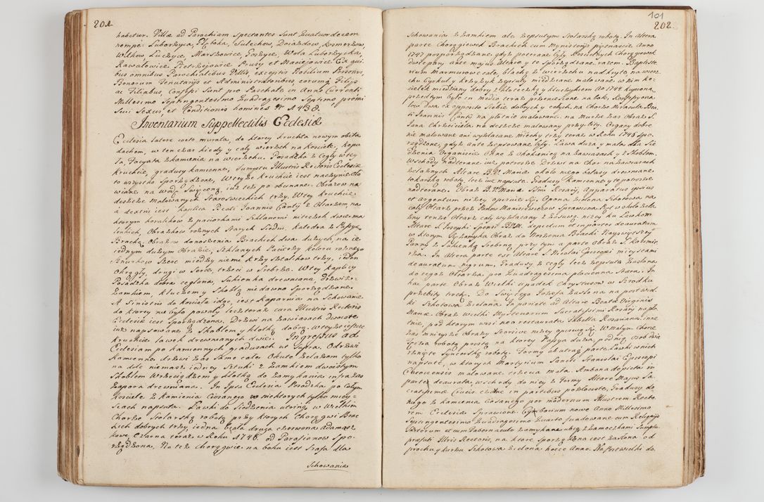 Zdjęcie nr 109 dla obiektu archiwalnego: Acta visitationis decanatus Proszoviensis et Vitoviensis vigore instrumenti delegationis a R. D. Andrea Stanislao Kostka in Załuskie Załuski, episcopo Cracoviensi, duce Severiae - emanati in persona R. D. Mathiae Josephi a Łubna Łubiński, canonici cathedralis et consistorii generalis Cracoviensis iudicis surrogati, praepositi Ressoviensis a. D. 1747 factae