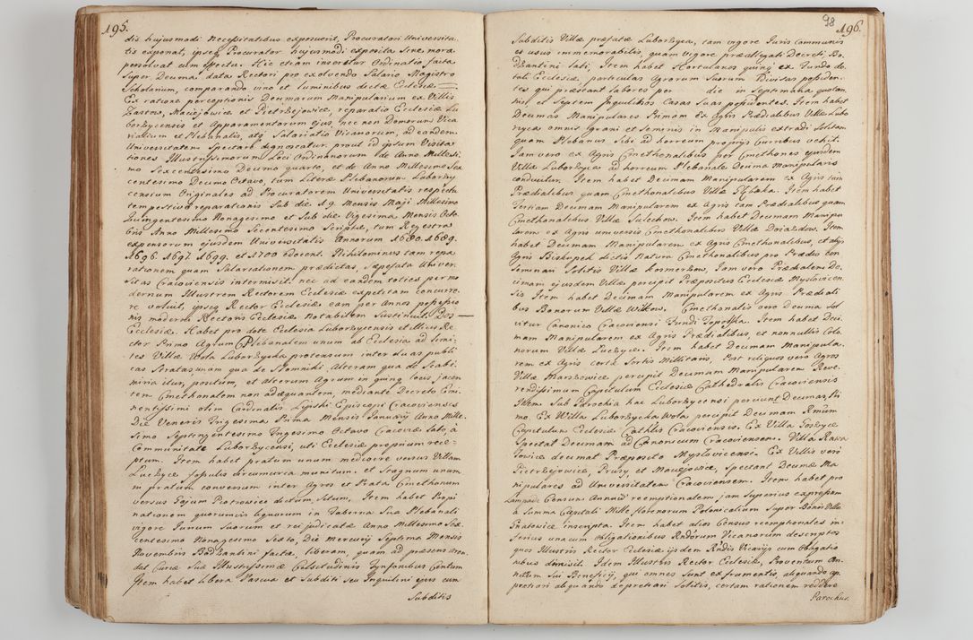Zdjęcie nr 106 dla obiektu archiwalnego: Acta visitationis decanatus Proszoviensis et Vitoviensis vigore instrumenti delegationis a R. D. Andrea Stanislao Kostka in Załuskie Załuski, episcopo Cracoviensi, duce Severiae - emanati in persona R. D. Mathiae Josephi a Łubna Łubiński, canonici cathedralis et consistorii generalis Cracoviensis iudicis surrogati, praepositi Ressoviensis a. D. 1747 factae