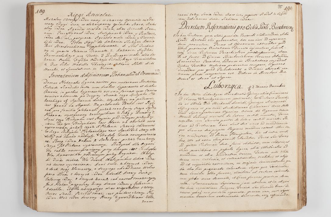 Zdjęcie nr 103 dla obiektu archiwalnego: Acta visitationis decanatus Proszoviensis et Vitoviensis vigore instrumenti delegationis a R. D. Andrea Stanislao Kostka in Załuskie Załuski, episcopo Cracoviensi, duce Severiae - emanati in persona R. D. Mathiae Josephi a Łubna Łubiński, canonici cathedralis et consistorii generalis Cracoviensis iudicis surrogati, praepositi Ressoviensis a. D. 1747 factae