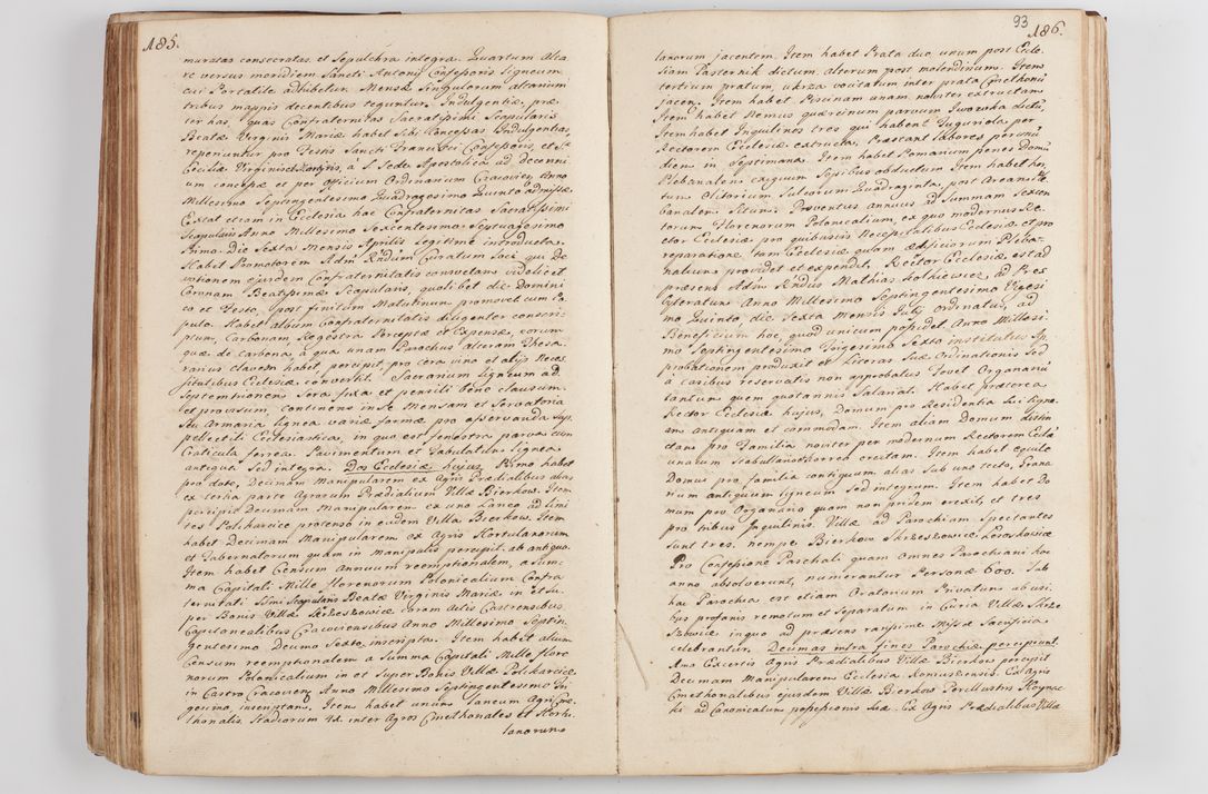 Zdjęcie nr 101 dla obiektu archiwalnego: Acta visitationis decanatus Proszoviensis et Vitoviensis vigore instrumenti delegationis a R. D. Andrea Stanislao Kostka in Załuskie Załuski, episcopo Cracoviensi, duce Severiae - emanati in persona R. D. Mathiae Josephi a Łubna Łubiński, canonici cathedralis et consistorii generalis Cracoviensis iudicis surrogati, praepositi Ressoviensis a. D. 1747 factae