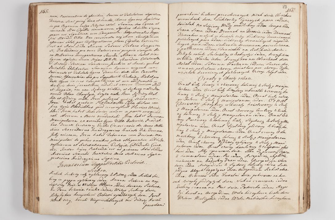 Zdjęcie nr 91 dla obiektu archiwalnego: Acta visitationis decanatus Proszoviensis et Vitoviensis vigore instrumenti delegationis a R. D. Andrea Stanislao Kostka in Załuskie Załuski, episcopo Cracoviensi, duce Severiae - emanati in persona R. D. Mathiae Josephi a Łubna Łubiński, canonici cathedralis et consistorii generalis Cracoviensis iudicis surrogati, praepositi Ressoviensis a. D. 1747 factae