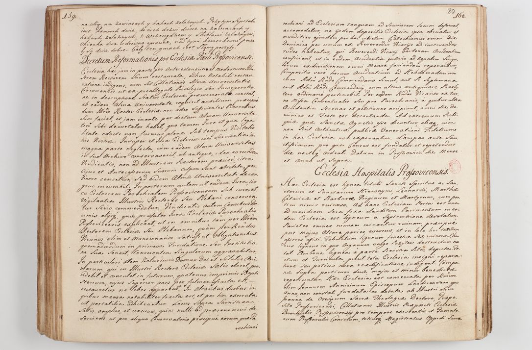 Zdjęcie nr 88 dla obiektu archiwalnego: Acta visitationis decanatus Proszoviensis et Vitoviensis vigore instrumenti delegationis a R. D. Andrea Stanislao Kostka in Załuskie Załuski, episcopo Cracoviensi, duce Severiae - emanati in persona R. D. Mathiae Josephi a Łubna Łubiński, canonici cathedralis et consistorii generalis Cracoviensis iudicis surrogati, praepositi Ressoviensis a. D. 1747 factae