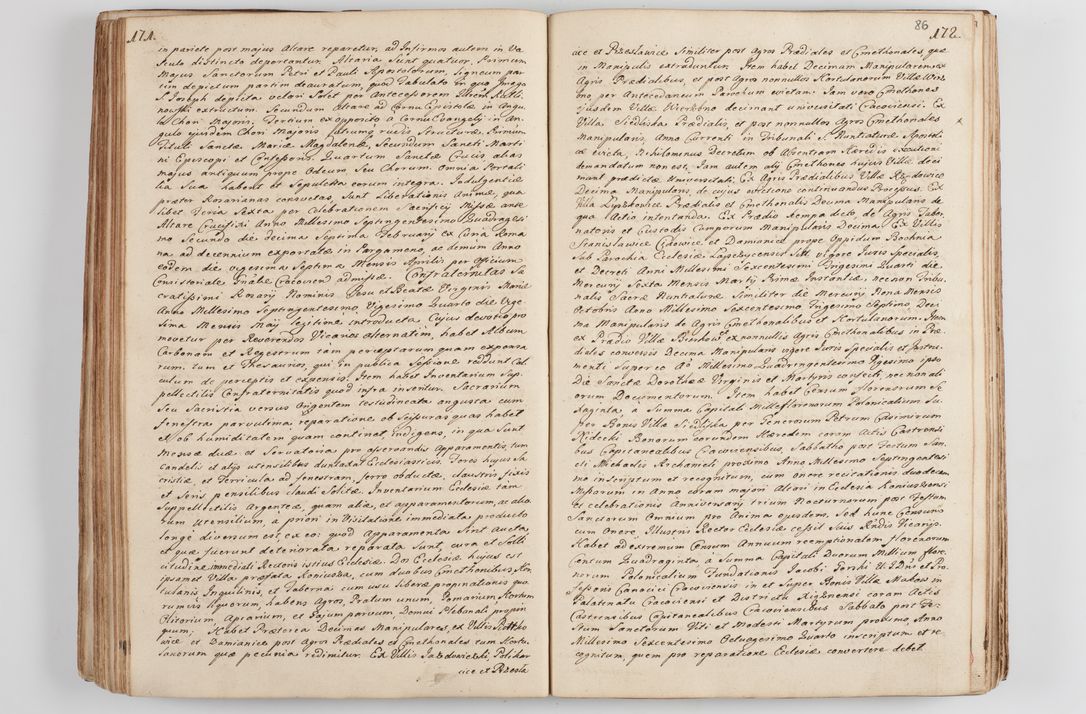 Zdjęcie nr 94 dla obiektu archiwalnego: Acta visitationis decanatus Proszoviensis et Vitoviensis vigore instrumenti delegationis a R. D. Andrea Stanislao Kostka in Załuskie Załuski, episcopo Cracoviensi, duce Severiae - emanati in persona R. D. Mathiae Josephi a Łubna Łubiński, canonici cathedralis et consistorii generalis Cracoviensis iudicis surrogati, praepositi Ressoviensis a. D. 1747 factae