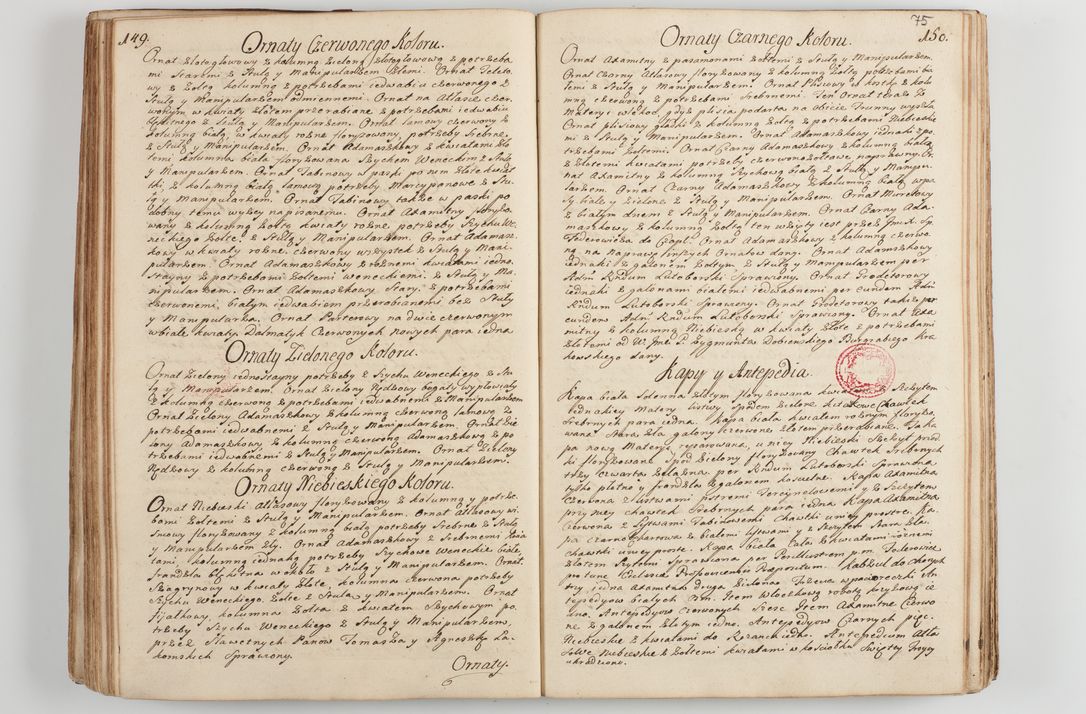 Zdjęcie nr 83 dla obiektu archiwalnego: Acta visitationis decanatus Proszoviensis et Vitoviensis vigore instrumenti delegationis a R. D. Andrea Stanislao Kostka in Załuskie Załuski, episcopo Cracoviensi, duce Severiae - emanati in persona R. D. Mathiae Josephi a Łubna Łubiński, canonici cathedralis et consistorii generalis Cracoviensis iudicis surrogati, praepositi Ressoviensis a. D. 1747 factae