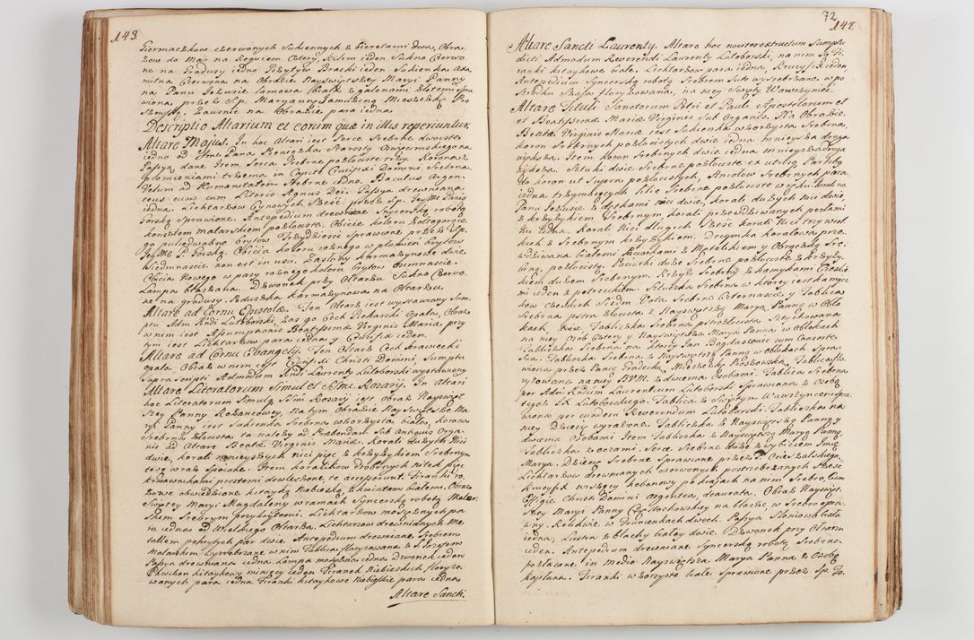 Zdjęcie nr 80 dla obiektu archiwalnego: Acta visitationis decanatus Proszoviensis et Vitoviensis vigore instrumenti delegationis a R. D. Andrea Stanislao Kostka in Załuskie Załuski, episcopo Cracoviensi, duce Severiae - emanati in persona R. D. Mathiae Josephi a Łubna Łubiński, canonici cathedralis et consistorii generalis Cracoviensis iudicis surrogati, praepositi Ressoviensis a. D. 1747 factae