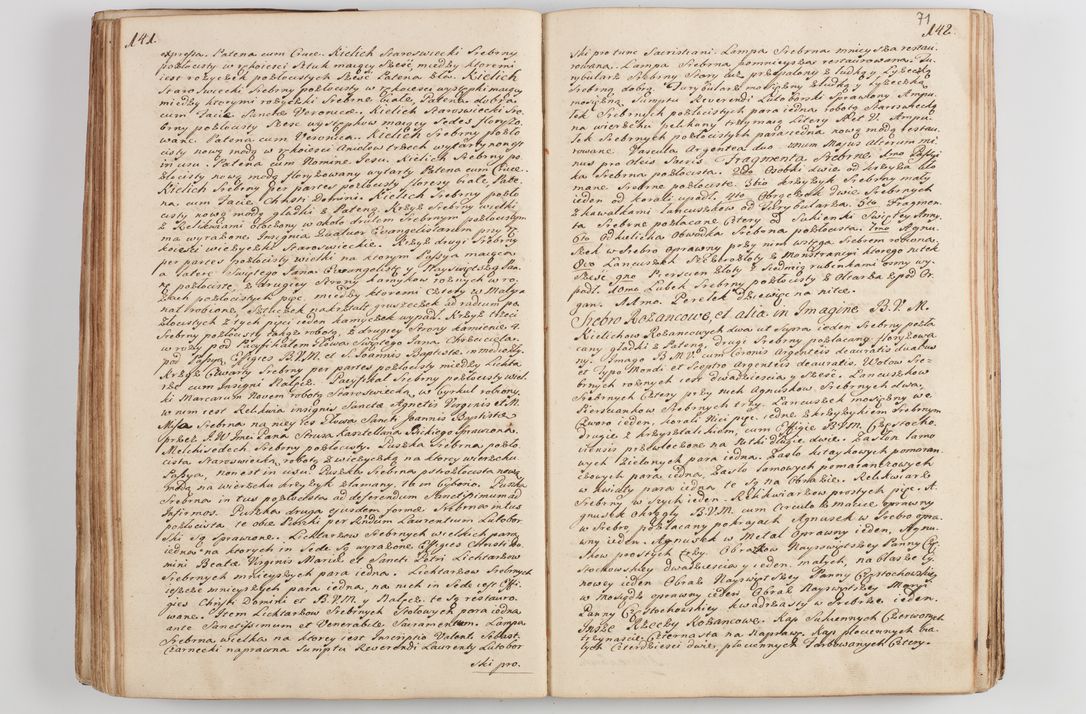 Zdjęcie nr 79 dla obiektu archiwalnego: Acta visitationis decanatus Proszoviensis et Vitoviensis vigore instrumenti delegationis a R. D. Andrea Stanislao Kostka in Załuskie Załuski, episcopo Cracoviensi, duce Severiae - emanati in persona R. D. Mathiae Josephi a Łubna Łubiński, canonici cathedralis et consistorii generalis Cracoviensis iudicis surrogati, praepositi Ressoviensis a. D. 1747 factae