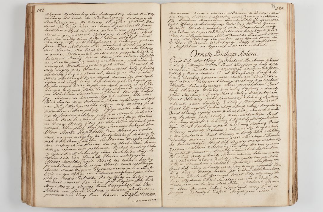 Zdjęcie nr 82 dla obiektu archiwalnego: Acta visitationis decanatus Proszoviensis et Vitoviensis vigore instrumenti delegationis a R. D. Andrea Stanislao Kostka in Załuskie Załuski, episcopo Cracoviensi, duce Severiae - emanati in persona R. D. Mathiae Josephi a Łubna Łubiński, canonici cathedralis et consistorii generalis Cracoviensis iudicis surrogati, praepositi Ressoviensis a. D. 1747 factae