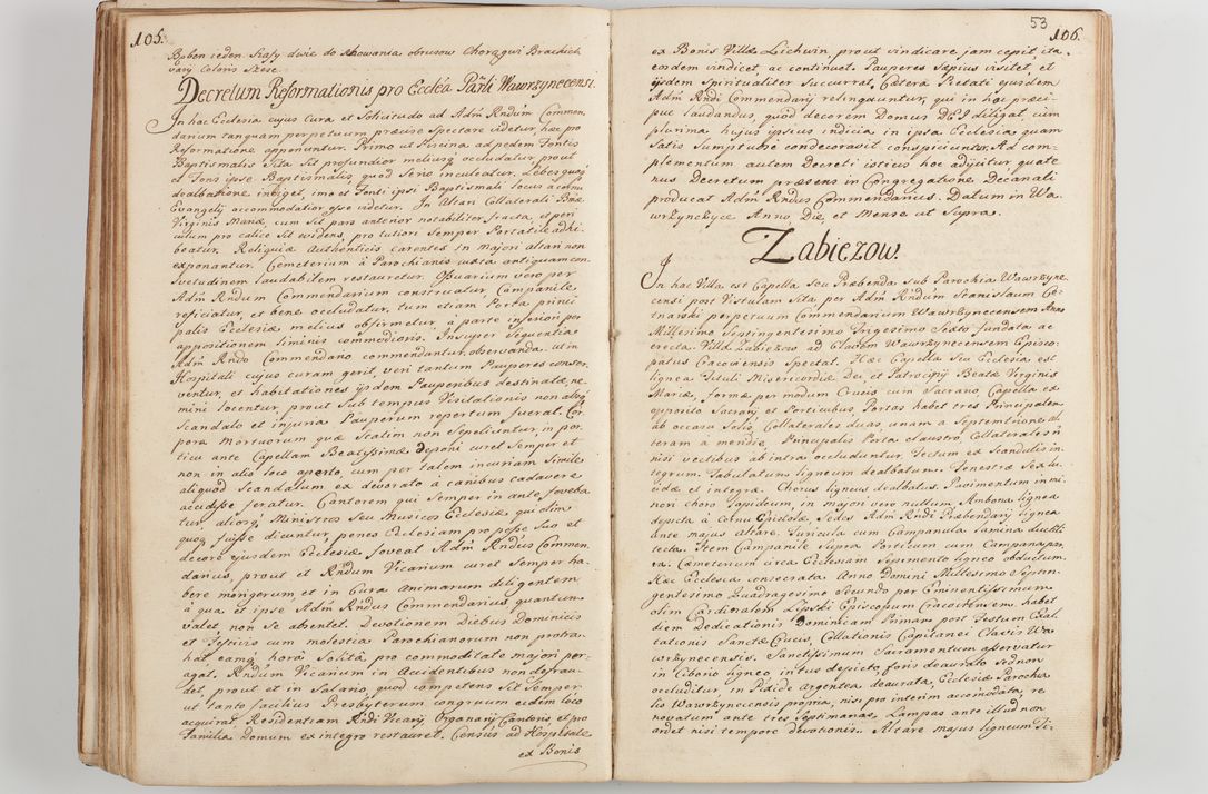 Zdjęcie nr 60 dla obiektu archiwalnego: Acta visitationis decanatus Proszoviensis et Vitoviensis vigore instrumenti delegationis a R. D. Andrea Stanislao Kostka in Załuskie Załuski, episcopo Cracoviensi, duce Severiae - emanati in persona R. D. Mathiae Josephi a Łubna Łubiński, canonici cathedralis et consistorii generalis Cracoviensis iudicis surrogati, praepositi Ressoviensis a. D. 1747 factae