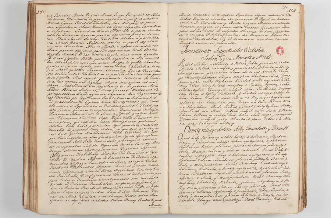 Zdjęcie nr 61 dla obiektu archiwalnego: Acta visitationis decanatus Proszoviensis et Vitoviensis vigore instrumenti delegationis a R. D. Andrea Stanislao Kostka in Załuskie Załuski, episcopo Cracoviensi, duce Severiae - emanati in persona R. D. Mathiae Josephi a Łubna Łubiński, canonici cathedralis et consistorii generalis Cracoviensis iudicis surrogati, praepositi Ressoviensis a. D. 1747 factae