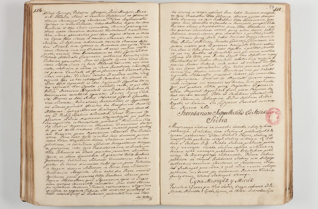 Zdjęcie nr 64 dla obiektu archiwalnego: Acta visitationis decanatus Proszoviensis et Vitoviensis vigore instrumenti delegationis a R. D. Andrea Stanislao Kostka in Załuskie Załuski, episcopo Cracoviensi, duce Severiae - emanati in persona R. D. Mathiae Josephi a Łubna Łubiński, canonici cathedralis et consistorii generalis Cracoviensis iudicis surrogati, praepositi Ressoviensis a. D. 1747 factae