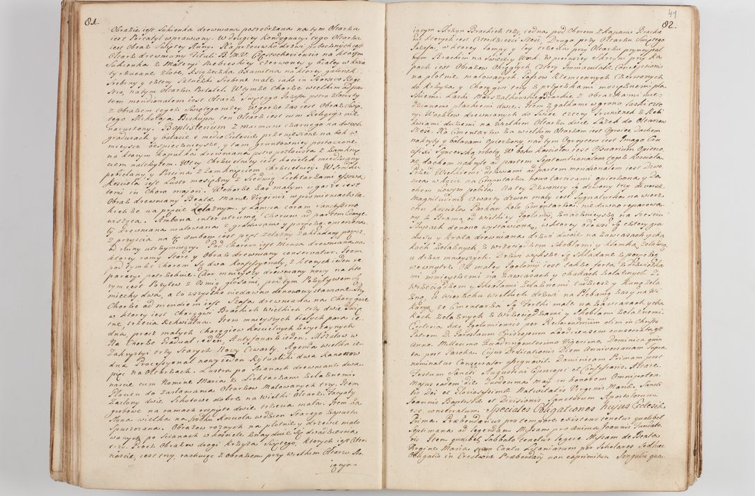 Zdjęcie nr 48 dla obiektu archiwalnego: Acta visitationis decanatus Proszoviensis et Vitoviensis vigore instrumenti delegationis a R. D. Andrea Stanislao Kostka in Załuskie Załuski, episcopo Cracoviensi, duce Severiae - emanati in persona R. D. Mathiae Josephi a Łubna Łubiński, canonici cathedralis et consistorii generalis Cracoviensis iudicis surrogati, praepositi Ressoviensis a. D. 1747 factae