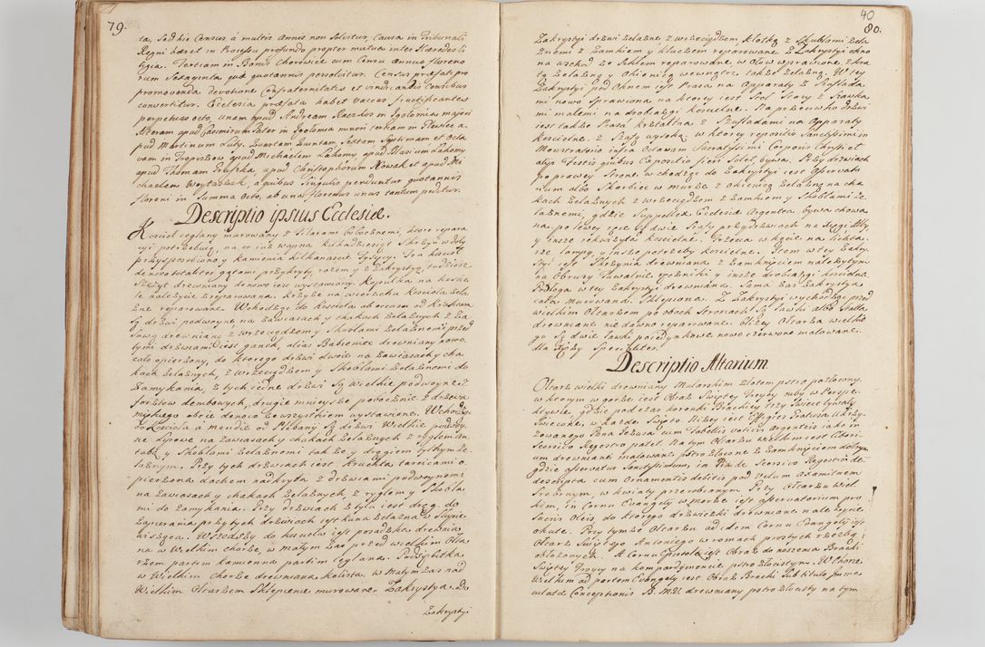 Zdjęcie nr 47 dla obiektu archiwalnego: Acta visitationis decanatus Proszoviensis et Vitoviensis vigore instrumenti delegationis a R. D. Andrea Stanislao Kostka in Załuskie Załuski, episcopo Cracoviensi, duce Severiae - emanati in persona R. D. Mathiae Josephi a Łubna Łubiński, canonici cathedralis et consistorii generalis Cracoviensis iudicis surrogati, praepositi Ressoviensis a. D. 1747 factae