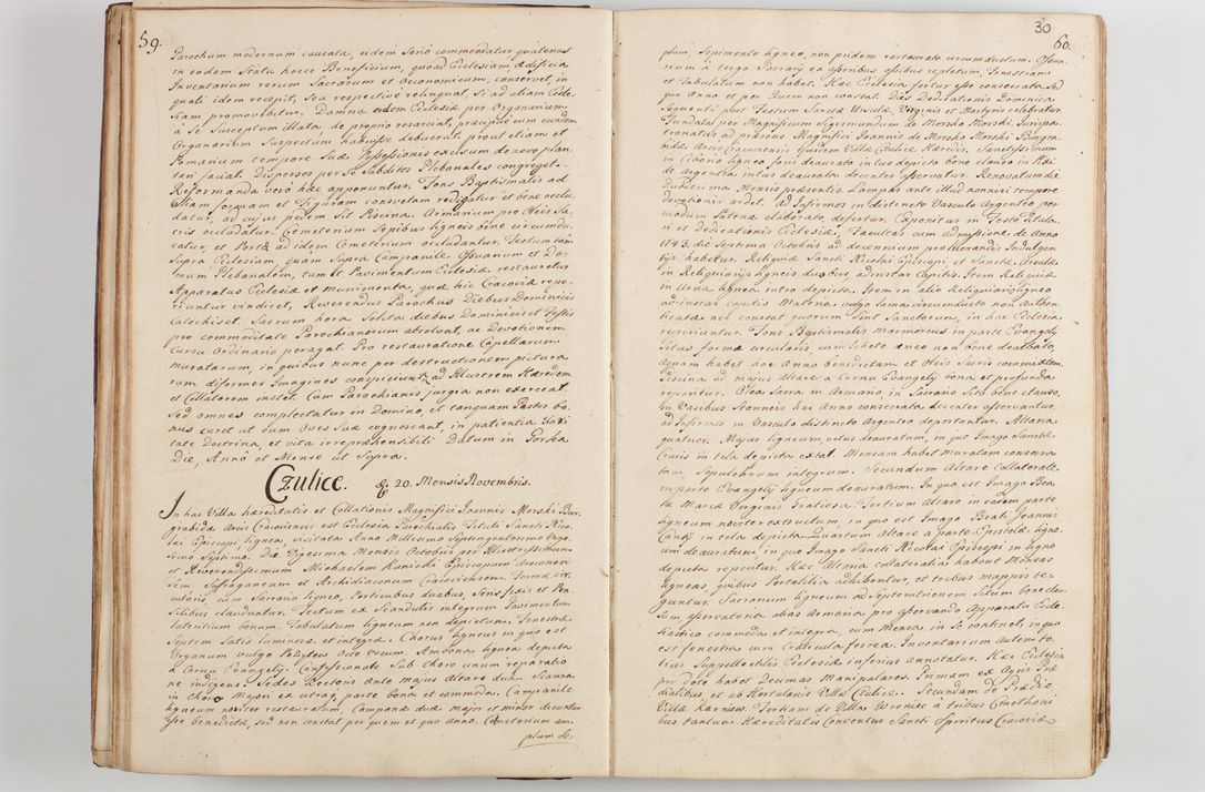 Zdjęcie nr 37 dla obiektu archiwalnego: Acta visitationis decanatus Proszoviensis et Vitoviensis vigore instrumenti delegationis a R. D. Andrea Stanislao Kostka in Załuskie Załuski, episcopo Cracoviensi, duce Severiae - emanati in persona R. D. Mathiae Josephi a Łubna Łubiński, canonici cathedralis et consistorii generalis Cracoviensis iudicis surrogati, praepositi Ressoviensis a. D. 1747 factae