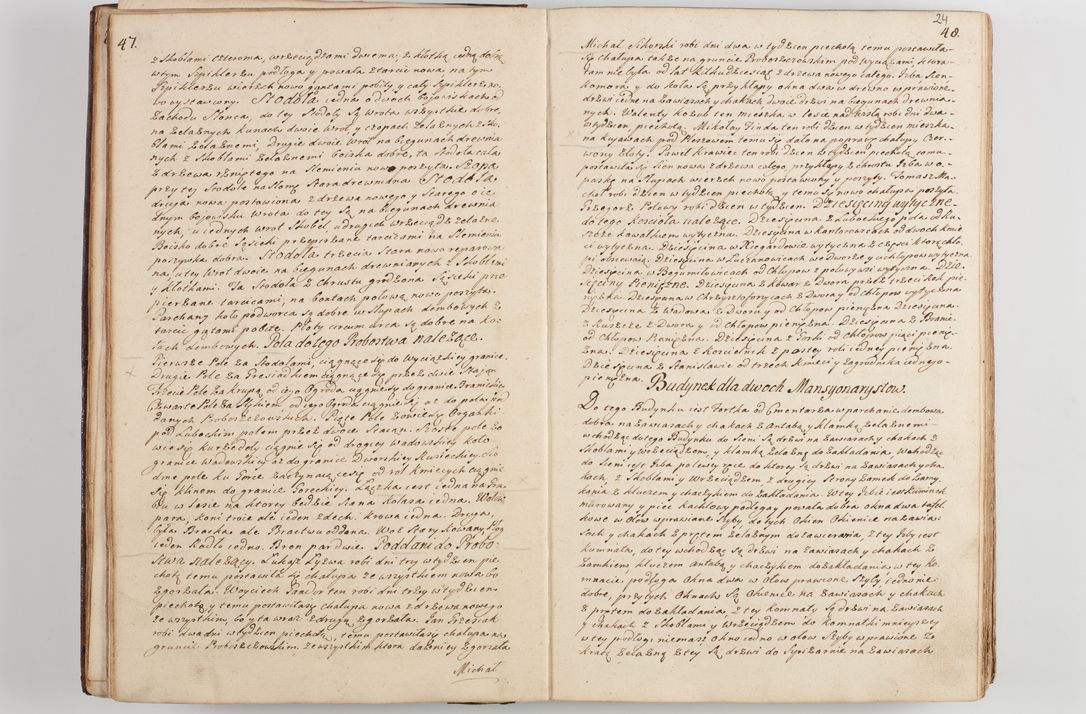 Zdjęcie nr 31 dla obiektu archiwalnego: Acta visitationis decanatus Proszoviensis et Vitoviensis vigore instrumenti delegationis a R. D. Andrea Stanislao Kostka in Załuskie Załuski, episcopo Cracoviensi, duce Severiae - emanati in persona R. D. Mathiae Josephi a Łubna Łubiński, canonici cathedralis et consistorii generalis Cracoviensis iudicis surrogati, praepositi Ressoviensis a. D. 1747 factae