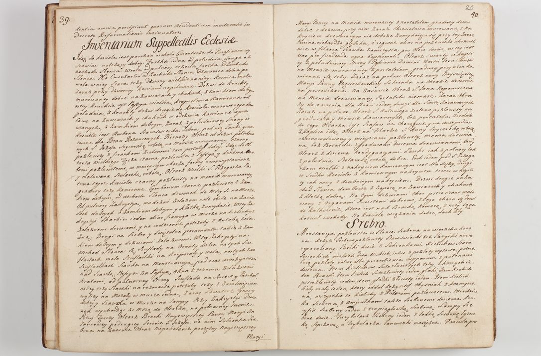 Zdjęcie nr 27 dla obiektu archiwalnego: Acta visitationis decanatus Proszoviensis et Vitoviensis vigore instrumenti delegationis a R. D. Andrea Stanislao Kostka in Załuskie Załuski, episcopo Cracoviensi, duce Severiae - emanati in persona R. D. Mathiae Josephi a Łubna Łubiński, canonici cathedralis et consistorii generalis Cracoviensis iudicis surrogati, praepositi Ressoviensis a. D. 1747 factae