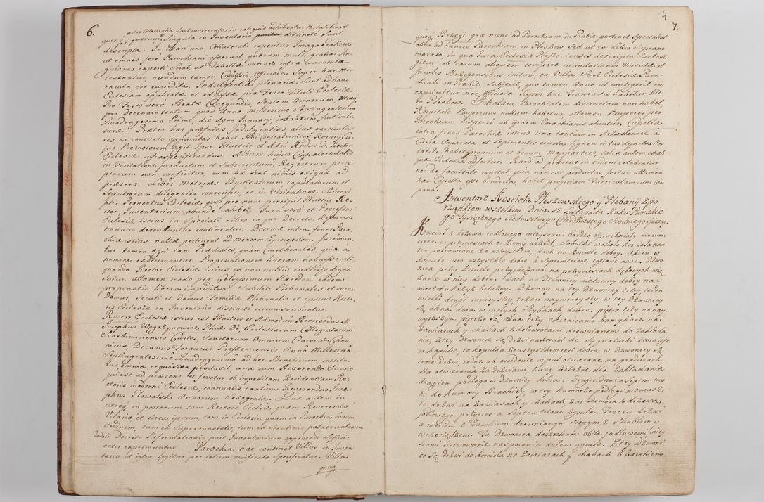 Zdjęcie nr 11 dla obiektu archiwalnego: Acta visitationis decanatus Proszoviensis et Vitoviensis vigore instrumenti delegationis a R. D. Andrea Stanislao Kostka in Załuskie Załuski, episcopo Cracoviensi, duce Severiae - emanati in persona R. D. Mathiae Josephi a Łubna Łubiński, canonici cathedralis et consistorii generalis Cracoviensis iudicis surrogati, praepositi Ressoviensis a. D. 1747 factae