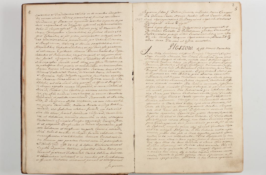 Zdjęcie nr 10 dla obiektu archiwalnego: Acta visitationis decanatus Proszoviensis et Vitoviensis vigore instrumenti delegationis a R. D. Andrea Stanislao Kostka in Załuskie Załuski, episcopo Cracoviensi, duce Severiae - emanati in persona R. D. Mathiae Josephi a Łubna Łubiński, canonici cathedralis et consistorii generalis Cracoviensis iudicis surrogati, praepositi Ressoviensis a. D. 1747 factae