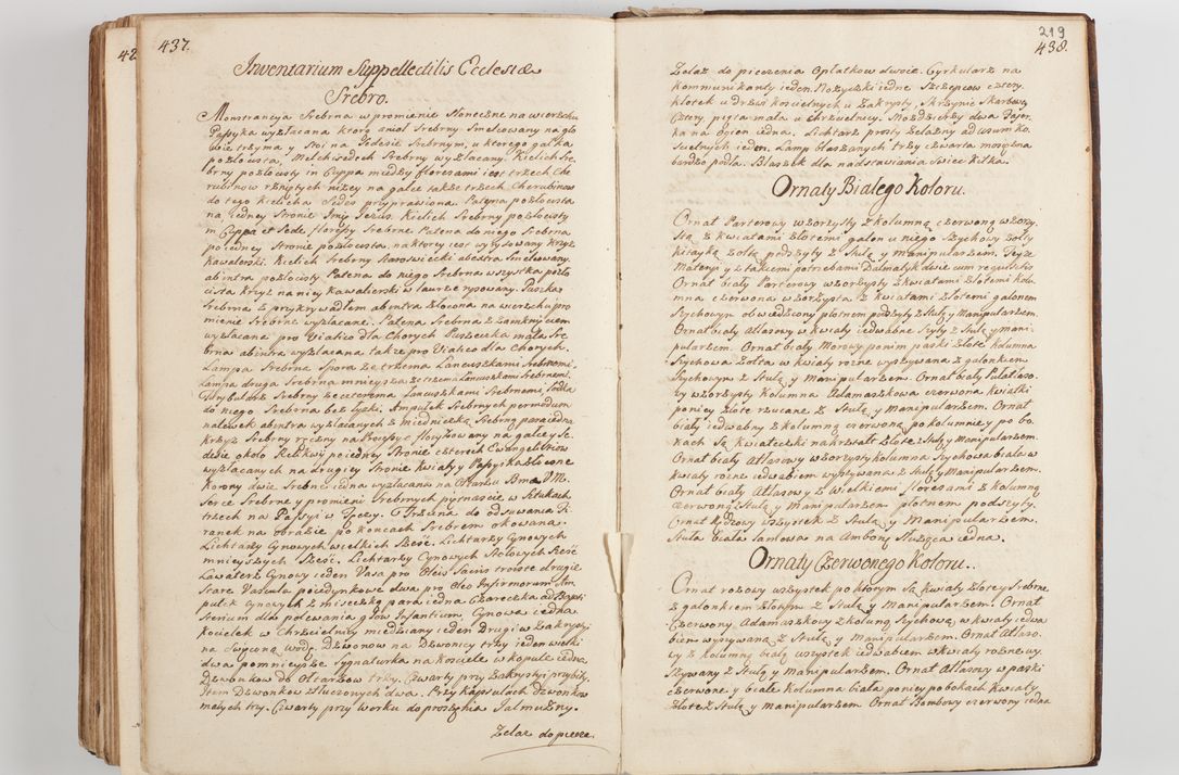 Zdjęcie nr 232 dla obiektu archiwalnego: Acta visitationis decanatus Proszoviensis et Vitoviensis vigore instrumenti delegationis a R. D. Andrea Stanislao Kostka in Załuskie Załuski, episcopo Cracoviensi, duce Severiae - emanati in persona R. D. Mathiae Josephi a Łubna Łubiński, canonici cathedralis et consistorii generalis Cracoviensis iudicis surrogati, praepositi Ressoviensis a. D. 1747 factae