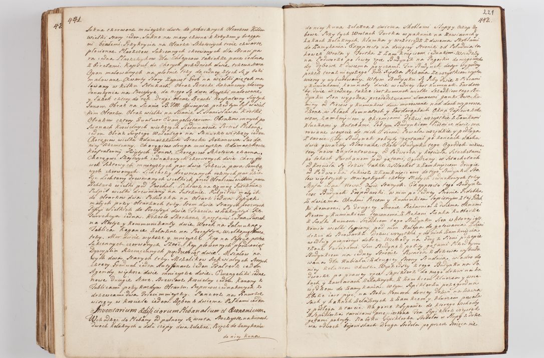 Zdjęcie nr 234 dla obiektu archiwalnego: Acta visitationis decanatus Proszoviensis et Vitoviensis vigore instrumenti delegationis a R. D. Andrea Stanislao Kostka in Załuskie Załuski, episcopo Cracoviensi, duce Severiae - emanati in persona R. D. Mathiae Josephi a Łubna Łubiński, canonici cathedralis et consistorii generalis Cracoviensis iudicis surrogati, praepositi Ressoviensis a. D. 1747 factae