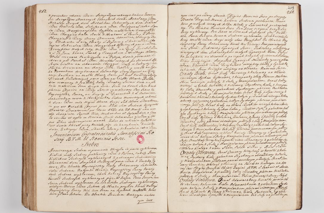 Zdjęcie nr 222 dla obiektu archiwalnego: Acta visitationis decanatus Proszoviensis et Vitoviensis vigore instrumenti delegationis a R. D. Andrea Stanislao Kostka in Załuskie Załuski, episcopo Cracoviensi, duce Severiae - emanati in persona R. D. Mathiae Josephi a Łubna Łubiński, canonici cathedralis et consistorii generalis Cracoviensis iudicis surrogati, praepositi Ressoviensis a. D. 1747 factae