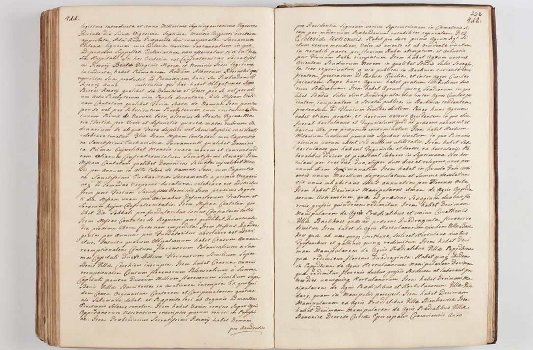 Zdjęcie nr 219 dla obiektu archiwalnego: Acta visitationis decanatus Proszoviensis et Vitoviensis vigore instrumenti delegationis a R. D. Andrea Stanislao Kostka in Załuskie Załuski, episcopo Cracoviensi, duce Severiae - emanati in persona R. D. Mathiae Josephi a Łubna Łubiński, canonici cathedralis et consistorii generalis Cracoviensis iudicis surrogati, praepositi Ressoviensis a. D. 1747 factae