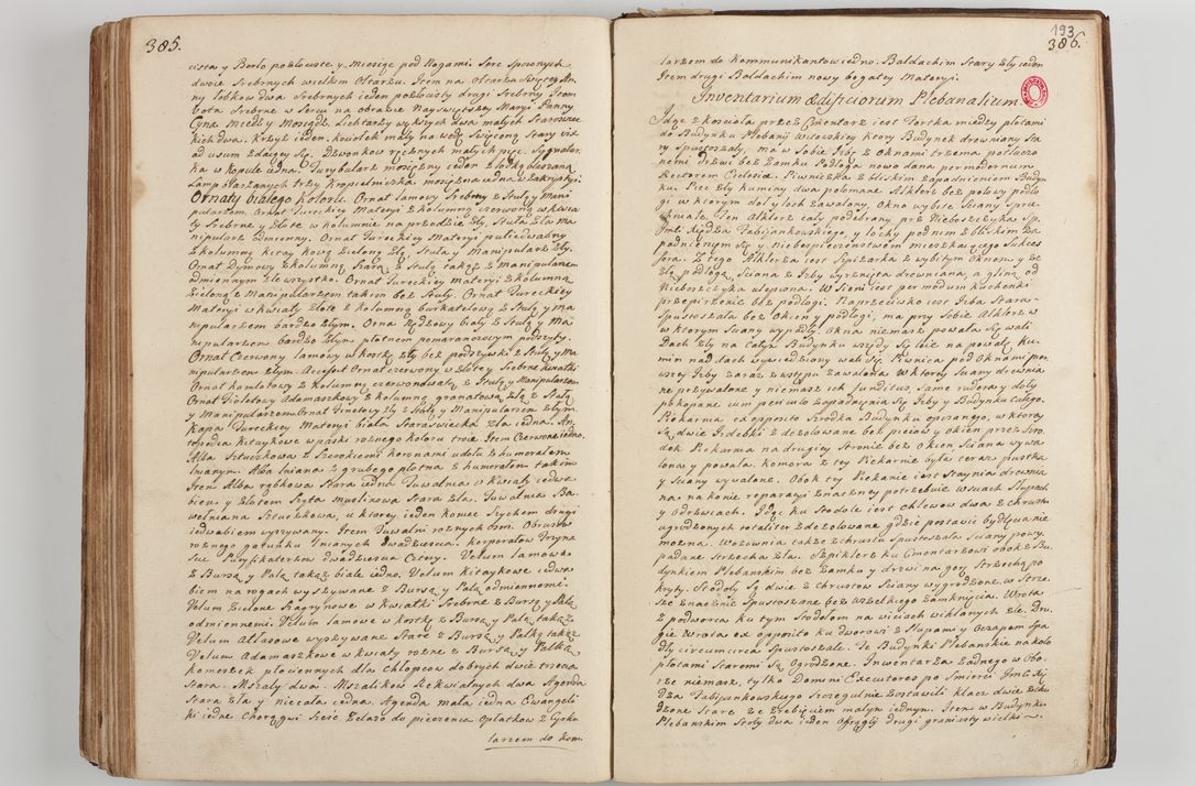 Zdjęcie nr 206 dla obiektu archiwalnego: Acta visitationis decanatus Proszoviensis et Vitoviensis vigore instrumenti delegationis a R. D. Andrea Stanislao Kostka in Załuskie Załuski, episcopo Cracoviensi, duce Severiae - emanati in persona R. D. Mathiae Josephi a Łubna Łubiński, canonici cathedralis et consistorii generalis Cracoviensis iudicis surrogati, praepositi Ressoviensis a. D. 1747 factae