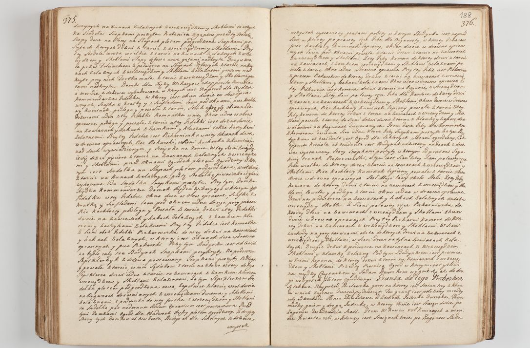 Zdjęcie nr 201 dla obiektu archiwalnego: Acta visitationis decanatus Proszoviensis et Vitoviensis vigore instrumenti delegationis a R. D. Andrea Stanislao Kostka in Załuskie Załuski, episcopo Cracoviensi, duce Severiae - emanati in persona R. D. Mathiae Josephi a Łubna Łubiński, canonici cathedralis et consistorii generalis Cracoviensis iudicis surrogati, praepositi Ressoviensis a. D. 1747 factae