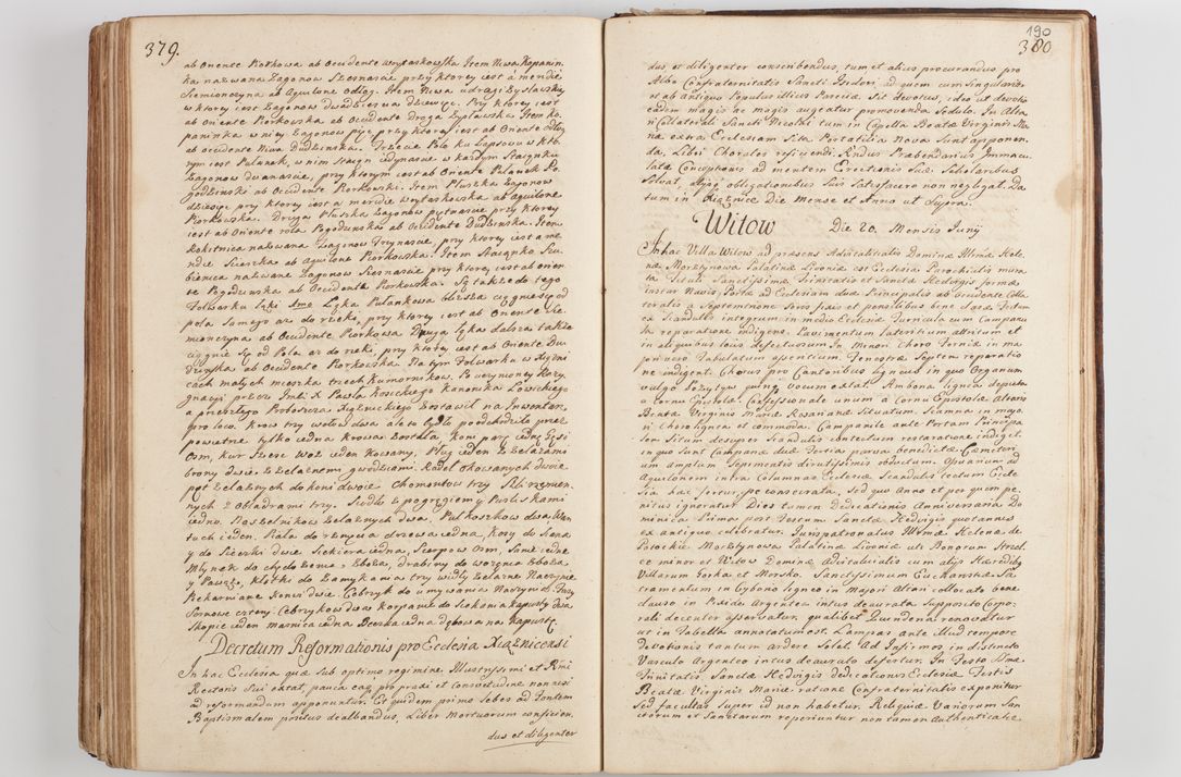 Zdjęcie nr 203 dla obiektu archiwalnego: Acta visitationis decanatus Proszoviensis et Vitoviensis vigore instrumenti delegationis a R. D. Andrea Stanislao Kostka in Załuskie Załuski, episcopo Cracoviensi, duce Severiae - emanati in persona R. D. Mathiae Josephi a Łubna Łubiński, canonici cathedralis et consistorii generalis Cracoviensis iudicis surrogati, praepositi Ressoviensis a. D. 1747 factae