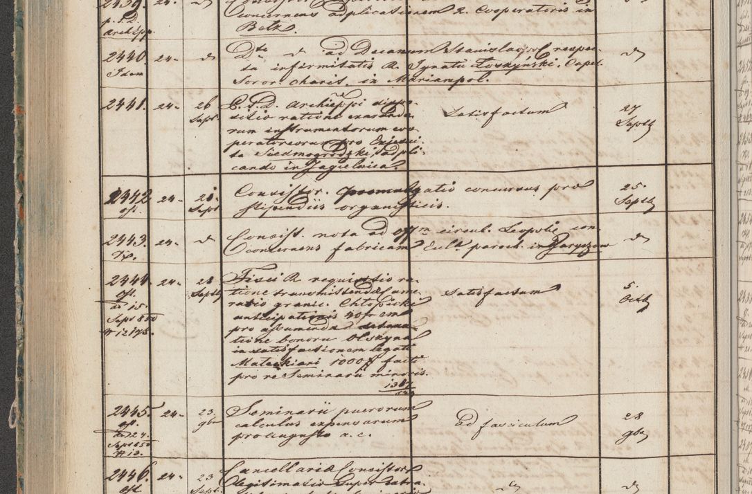 Zdjęcie nr 120 dla obiektu archiwalnego: Protocollon exhibitorum in Ecclesiasticis ex anno 1850