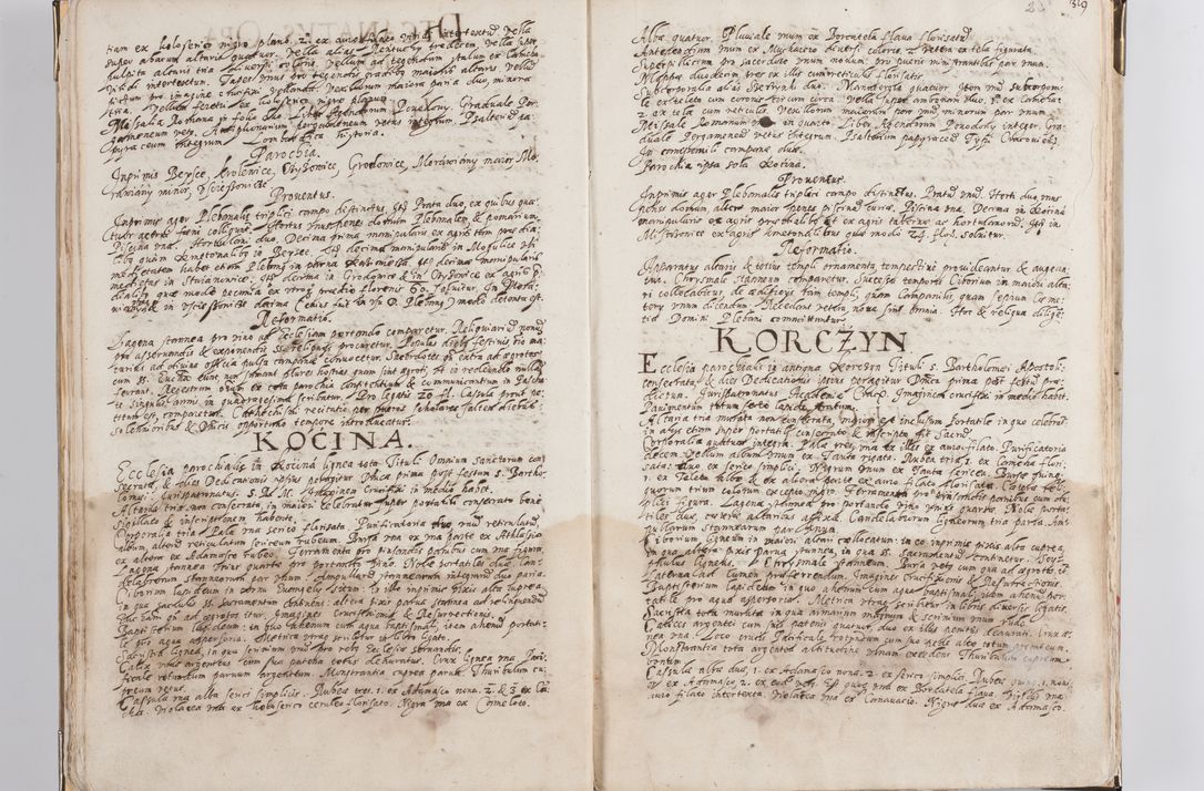 Zdjęcie nr 18 dla obiektu archiwalnego: Acta visitationis exterioris decanatus Witoviensis, Opatovecensis, Skavinensis, Zatoriensis, Kiiensis, Oswencimensis, Wolbromensis, Skalensis, Pacanoviensis et Sokoliensis authoritate R. D. Petri Tylicki, episcopi Cracoviensis per R. D. Rochum Zardecki, praepositum et officialem Tarnoviensem et Sebastianum Nucerium, s. Theologiae doctorem, canonicum Scarbimiriensem a. D. 1610 facta. Pag. 255 - 264 visitatio ecclesiae parochialis in Szydłowiec ex anno 1614