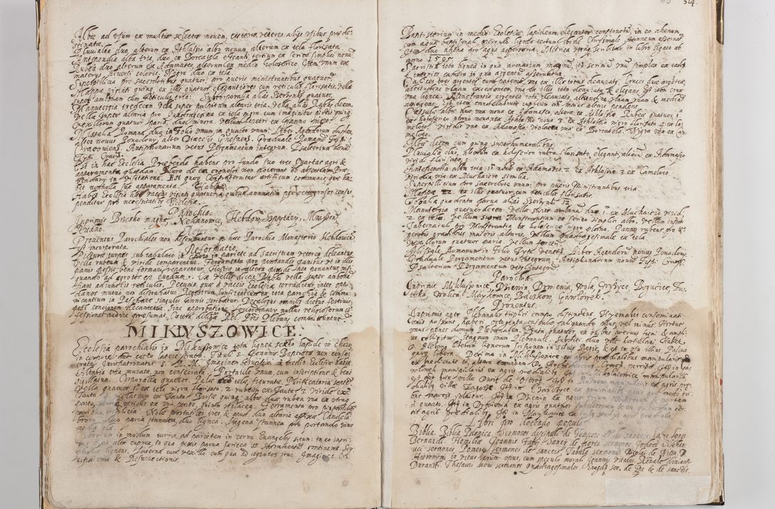 Zdjęcie nr 13 dla obiektu archiwalnego: Acta visitationis exterioris decanatus Witoviensis, Opatovecensis, Skavinensis, Zatoriensis, Kiiensis, Oswencimensis, Wolbromensis, Skalensis, Pacanoviensis et Sokoliensis authoritate R. D. Petri Tylicki, episcopi Cracoviensis per R. D. Rochum Zardecki, praepositum et officialem Tarnoviensem et Sebastianum Nucerium, s. Theologiae doctorem, canonicum Scarbimiriensem a. D. 1610 facta. Pag. 255 - 264 visitatio ecclesiae parochialis in Szydłowiec ex anno 1614