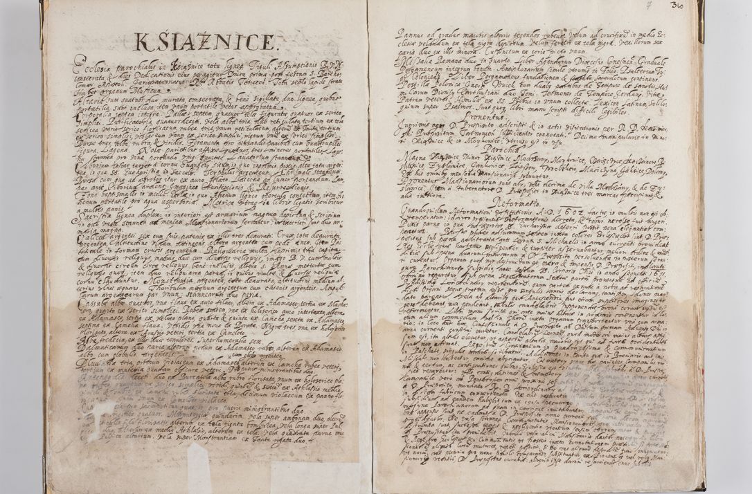 Zdjęcie nr 9 dla obiektu archiwalnego: Acta visitationis exterioris decanatus Witoviensis, Opatovecensis, Skavinensis, Zatoriensis, Kiiensis, Oswencimensis, Wolbromensis, Skalensis, Pacanoviensis et Sokoliensis authoritate R. D. Petri Tylicki, episcopi Cracoviensis per R. D. Rochum Zardecki, praepositum et officialem Tarnoviensem et Sebastianum Nucerium, s. Theologiae doctorem, canonicum Scarbimiriensem a. D. 1610 facta. Pag. 255 - 264 visitatio ecclesiae parochialis in Szydłowiec ex anno 1614