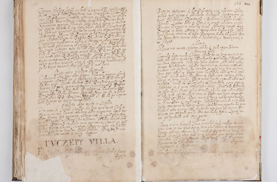 Zdjęcie nr 130 dla obiektu archiwalnego: Acta visitationis exterioris decanatus Witoviensis, Opatovecensis, Skavinensis, Zatoriensis, Kiiensis, Oswencimensis, Wolbromensis, Skalensis, Pacanoviensis et Sokoliensis authoritate R. D. Petri Tylicki, episcopi Cracoviensis per R. D. Rochum Zardecki, praepositum et officialem Tarnoviensem et Sebastianum Nucerium, s. Theologiae doctorem, canonicum Scarbimiriensem a. D. 1610 facta. Pag. 255 - 264 visitatio ecclesiae parochialis in Szydłowiec ex anno 1614